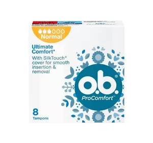 O.B. ProComfort тампоны Normal 8шт