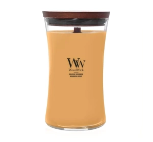 Woodwick Large Jar Candle ароматична свічка Golden Bourbon 610 г