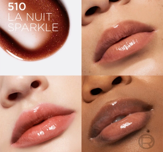 L'oreal Plump Ambition гиалуроновое масло для губ  510 La Nuit Sparkle 5мл