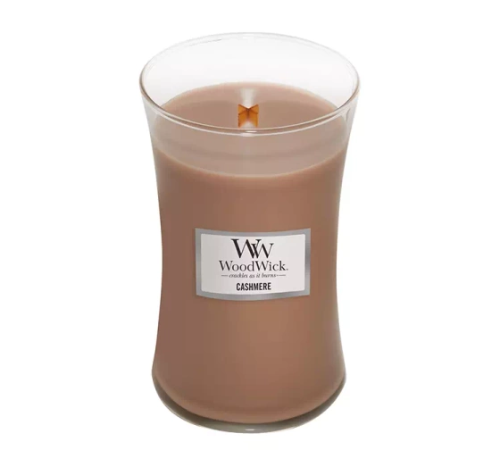 WOODWICK LARGE JAR CANDLE АРОМАТИЧНА СВІЧКА CASHMERE 610Г