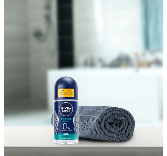 NIVEA MEN FRESH OCEAN ШАРИКОВЫЙ ДЕЗОДОРАНТ 50МЛ
