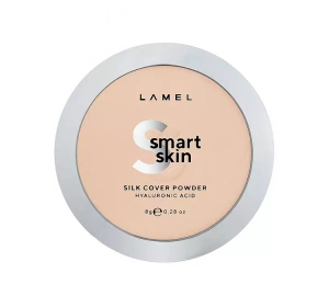 LAMEL SMART SKIN COMPACT POWDER ПРЕСОВАНА МАТУЮЧА ПУДРА 401 PORCELAIN 8Г