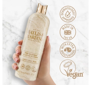 Baylis & Harding Elements Pink Blossom & Lotus Flower гель для душа 500 мл