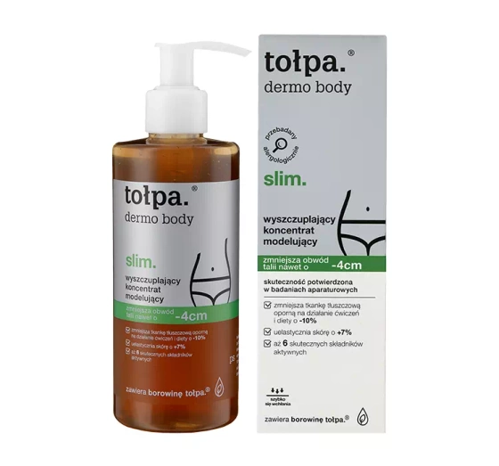 TOŁPA DERMO BODY SLIM Моделирующий концентрат для похудения 250 мл