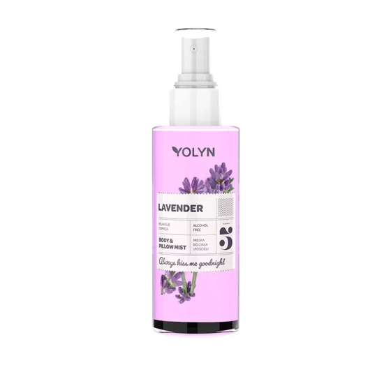 YOLYN СПРЕЙ ДЛЯ ТІЛА І ПОСТІЛЬНОЇ БІЛИЗНИ LAVENDER 200МЛ