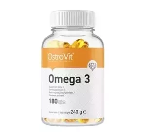 OSTROVIT OMEGA 3 ДИЕТИЧЕСКАЯ ДОБАВКА 180 КАПСУЛ