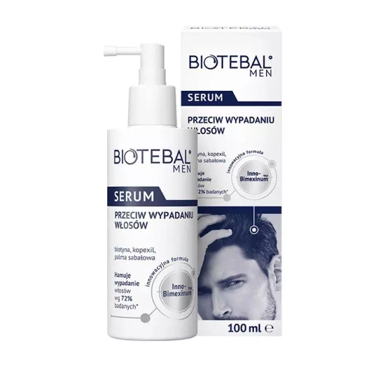 BIOTEBAL MEN СЫВОРОТКА ПРОТИВ ВЫПАДЕНИЯ ВОЛОС 100 МЛ
