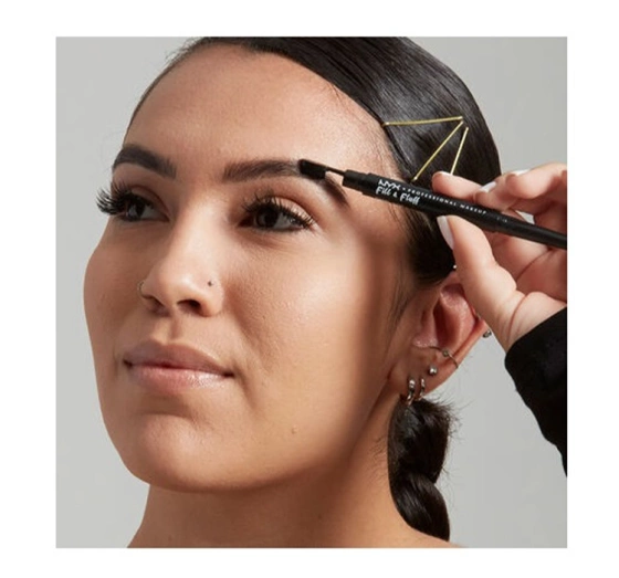 NYX PROFESSIONAL MAKEUP FILL & FLUFF ОЛІВЕЦЬ ДЛЯ ЗАПОВНЕННЯ БРІВ 09 CLEAR 0,2Г