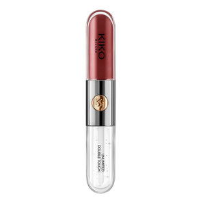   KIKO Milano Unlimited Double Touch двоетапна рідка помада 105 Scarlet Red 2x3мл