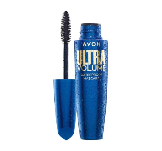 AVON ULTRA VOLUME WATERPROOF MASCARA ВОДОСТОЙКАЯ ТУШЬ ДЛЯ РЕСНИЦ BLACKEST BLACK 10МЛ