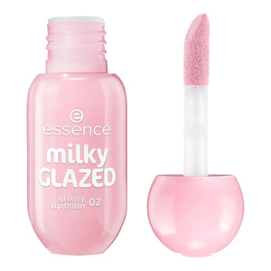 Essence Milky Glazed Glossy Lip Balm бальзам для губ 02 Strawberry Whip 4 мл