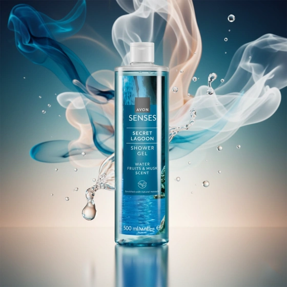 AVON SENSES LAGOON ГЕЛЬ ДЛЯ ДУШУ 500МЛ