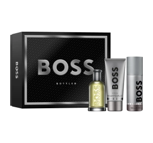 HUGO BOSS BOTTLED ТУАЛЕТНАЯ ВОДА СПРЕЙ 100МЛ + ДЕЗОДОРАНТ 150МЛ + ГЕЛЬ 100МЛ