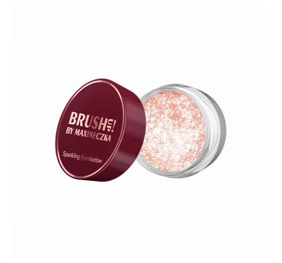 Brush Up блискучі кремові тіні для очей 02 Peach Gold 3г