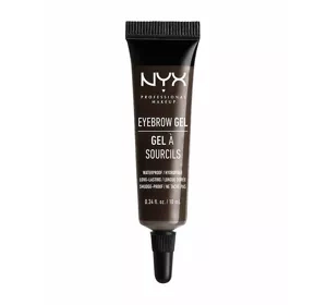 NYX PROFESSIONAL MAKEUP EYEBROW GEL ГЕЛЬ ДЛЯ БРОВЕЙ 05 BLACK 10МЛ