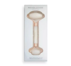 REVOLUTION SKINCARE БІЛИЙ ЖАДЕЇТОВИЙ ROLLER МАСАЖЕР ДЛЯ ОБЛИЧЧЯ