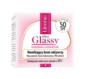 Lirene Effect Glassy увлажняющий питательный крем SPF50 50 мл