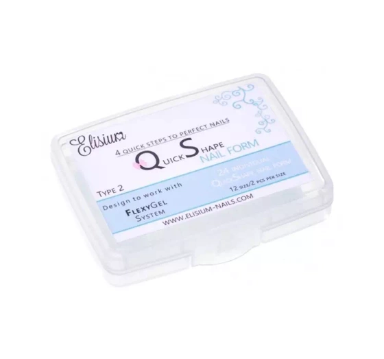 ELISIUM QUICK SHAPE NAIL FORM ТИП 2 24 ШТ