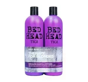 TIGI BED HEAD DUMB BLONDE ШАМПУНЬ + КОНДИЦІОНЕР