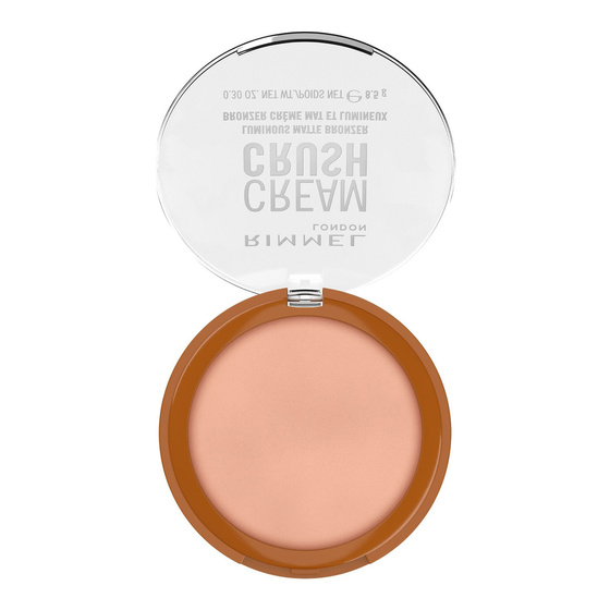 Rimmel Cream Crush бронзер для лица с эффектом сияющего матового финиша 001 Chai Latte 8,5 г