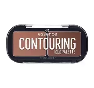ESSENCE CONTOURING DUO PALETTE ПАЛІТРА ДЛЯ КОНТУРУВАННЯ 20 DARKER SKIN 7Г