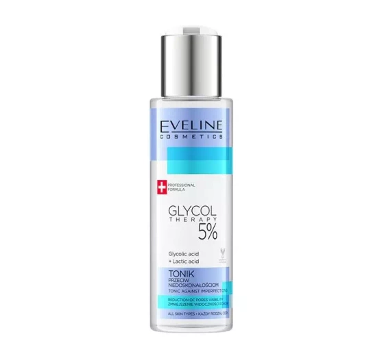 EVELINE GLYCOL THERAPY ТОНІК ПРОТИ НЕДОЛІКІВ 5% 100МЛ