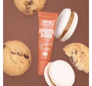 Miyo x Beautyvtricks Insta Kiss pocket бальзам для губ Caramel Fudge 12 мл