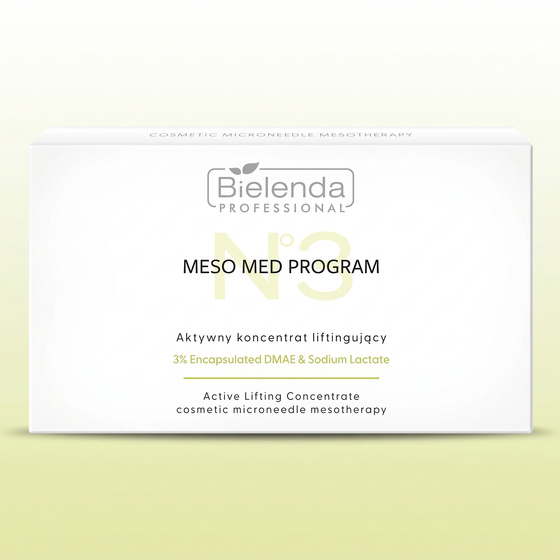 Bielenda Professional Meso Med Program активный лифтинг-концентрат для лица 10 х 3 мл