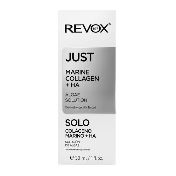 Revox B77 Just Marine Collagen + HA Algae Solution — увлажняющая сыворотка для лица с коллагеном и гиалуроновой кислотой, 30 мл
