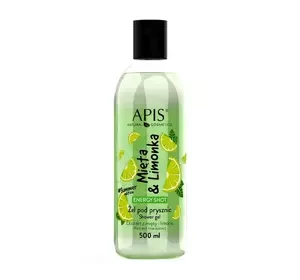 APIS ENERGY SHOT ГЕЛЬ ДЛЯ ДУША МЯТА И ЛАЙМ 500МЛ