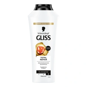 GLISS TOTAL REPAIR REPLENISH SHAMPOO ШАМПУНЬ ДЛЯ ПОШКОДЖЕНОГО І СУХОГО ВОЛОССЯ 400МЛ