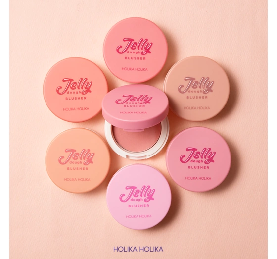 HOLIKA HOLIKA JELLY DOUGH BLUSHER РУМ'ЯНА ДЛЯ ЩІК 02 GRAPEFRUIT JELLY 4,2Г