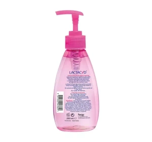 LACTACYD GIRL ГЕЛЬ ДЛЯ ИНТИМНОЙ ГИГИЕНЫ ДЛЯ ДЕЛИКАТНОЙ И ЧУВСТВИТЕЛЬНОЙ КОЖИ С ДОЗАТОРОМ 200МЛ