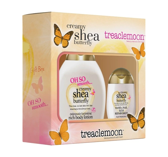 Treaclemoon Creamy Shea Butterfly набор для ухода за телом бальзам для тела + крем для рук и ногтей