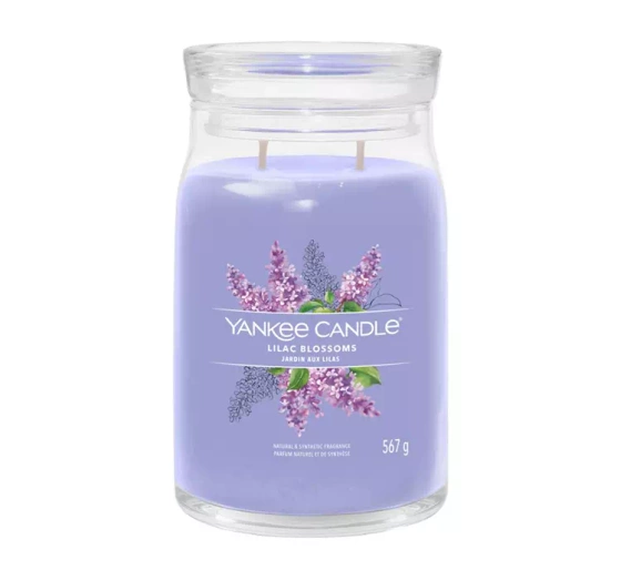 YANKEE CANDLE SIGNATURE АРОМАТИЧЕСКАЯ СВЕЧА LILAC BLOSSOM 567Г