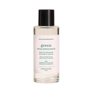 Manucurist Green Remover масляный средство для снятия лака без ацетона, 100 мл