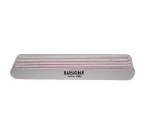 SUNONE ПРЯМА ПИЛКА ДЛЯ НІГТІВ 100/180 10 ШТ