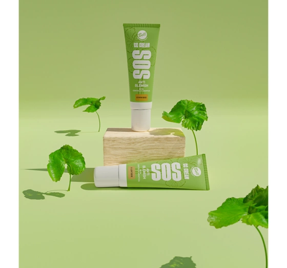 BELL SOS КРЕМ CC З АЗІЙСЬКИМ ЩИТОЛИСНИКОМ 01 LIGHT BEIGE 20Г