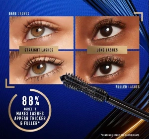 Max Factor False Lash Effect тушь для утолщения ресниц с кератином Black 8мл