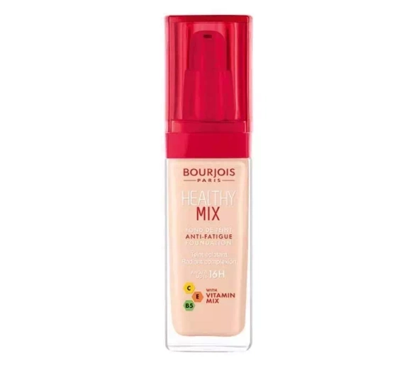 BOURJOIS HEALTHY MIX ТОНАЛЬНОЕ СРЕДСТВО С ВИТАМИНАМИ 50 ROSE IVORY 30МЛ
