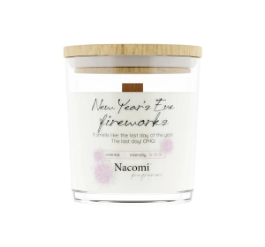 NACOMI FRAGRANCES АРОМАТИЧЕСКАЯ СОЕВАЯ СВЕЧА NEW YEAR`S EVE FIREWORKS 140Г