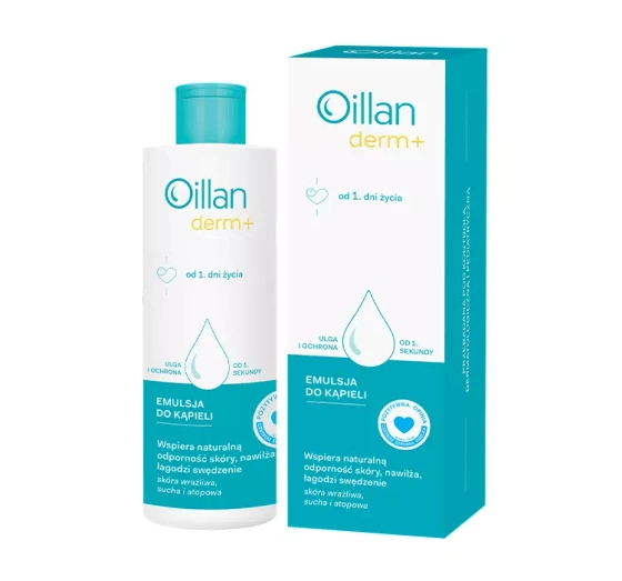 OILLAN DERM+ ЭМУЛЬСИЯ ДЛЯ КУПАНИЯ ДЛЯ СУХОЙ И АТОПИЧЕСКОЙ КОЖИ 400МЛ