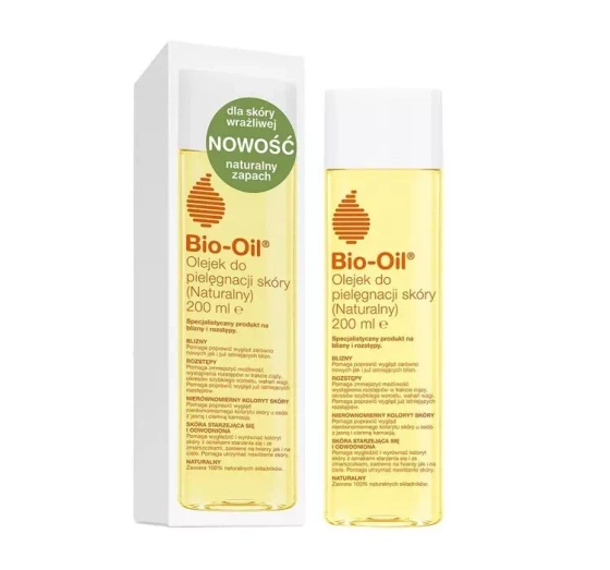 BIO OIL НАТУРАЛЬНА ОЛІЯ ДЛЯ ДОГЛЯДУ ЗА ШКІРОЮ 200МЛ