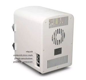 FLUFF БІЛИЙ КОСМЕТИЧНИЙ МІНІ-ХОЛОДИЛЬНИК