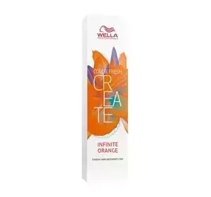 WELLA PROFESSIONALS COLOR FRESH CREATE ФАРБА ДЛЯ ВОЛОССЯ INFINITE ORANGE 60МЛ