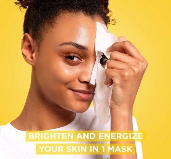 GARNIER SKIN NATURALS ТКАНИННА МАСКА З ВІТАМІНОМ C 28Г