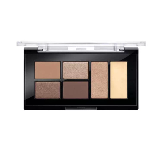 RIMMEL MINI POWER БАГАТОФУНКЦІОНАЛЬНА ПАЛЕТКА ДЛЯ ОЧЕЙ, ГУБ І ЩІК 001 FEARLESS 6,8Г