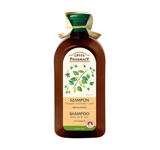 GREEN PHARMACY ШАМПУНЬ ПРОТИ ЛУПИ ДЬОГОТЬ