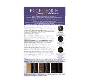 LOREAL EXCELLENCE COOL CREME 3.11 УЛЬТРАПЕПЕЛЬНЫЙ ТЕМНО КОРИЧНЕВЫЙ