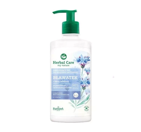 FARMONA HERBAL ГЕЛЬ ДЛЯ ІНТИМНОЇ ГІГІЄНИ З ВОЛОШКОЮ